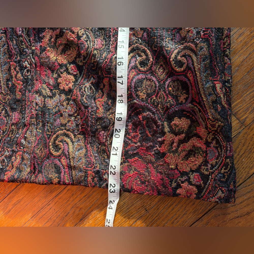 Vintage Floral Tapestry Zip Jacket | Statement Vintage | Size Medium - Picture 5 of 5